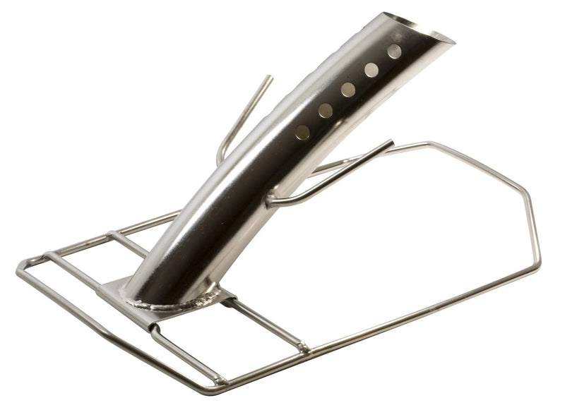 Load image into Gallery viewer, The Camp Chef Turkey Cannon Infusion Roaster features an angled, perforated roasting cylinder with a sturdy wire base—perfect for grilling or cooking poultry to achieve moist, flavorful turkey every time.
