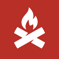 Camp Chef log and flame logo